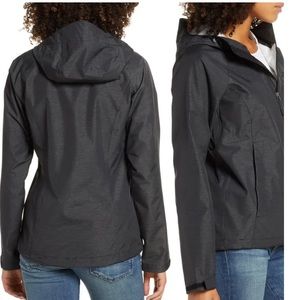 North Face Magnolia Waterproof Rain Jacket - small, green